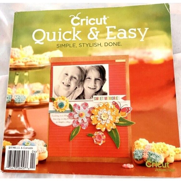Cricut Crafting Books 2012 Bundle Including Baby Holiday Home Decor Cards Easy - Picture 6 of 6